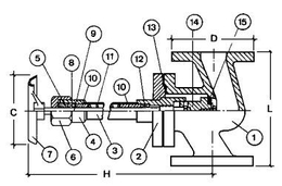 Криогенный запорный вентиль CAEN CRYO VCB-H