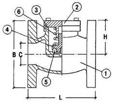 Криогенный обратный клапан CAEN VCR 1600