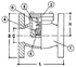 Криогенный обратный клапан CAEN VCR 1600