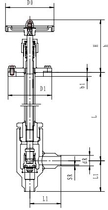 Криогенный запорный клапан блочный угловой CCK T151DL10-15 PN10