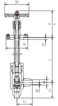 Криогенный запорный клапан угловой CCK T201DL10-15 PN16