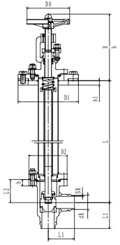 Криогенный запорный клапан угловой CCK T361DL20-40 PN10