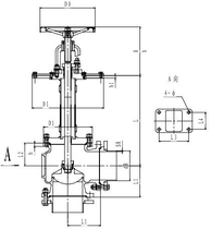 Криогенный запорный клапан угловой CCK T171DB125-200 PN10