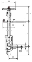Криогенный запорный клапан угловой CCK T251DB10-15 PN25