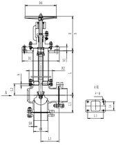 Криогенный запорный клапан угловой CCK T271DB50-65 PN25
