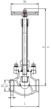 Криогенный запорный клапан CCK T325DB20-100 PN40