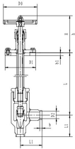 Криогенный запорный клапан угловой CCK T361DB10-15 PN64