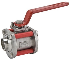 Трех корпусные шаровые краны Meca Inox серии PP4